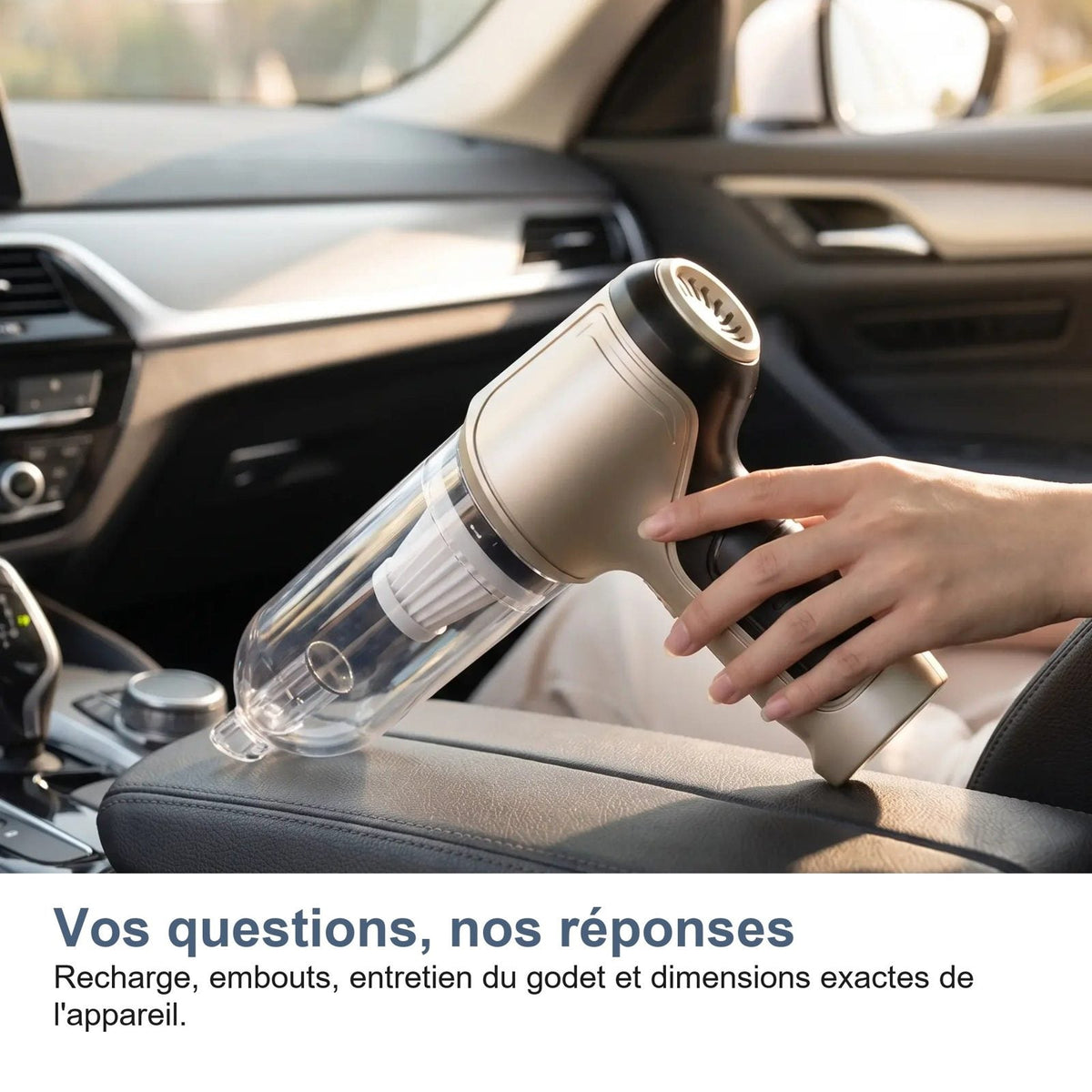 Domande frequenti sull'aspirapolvere per auto senza fili