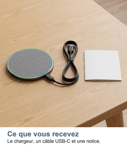 Cosa ricevi: il caricatore, un cavo USB-C e un manuale