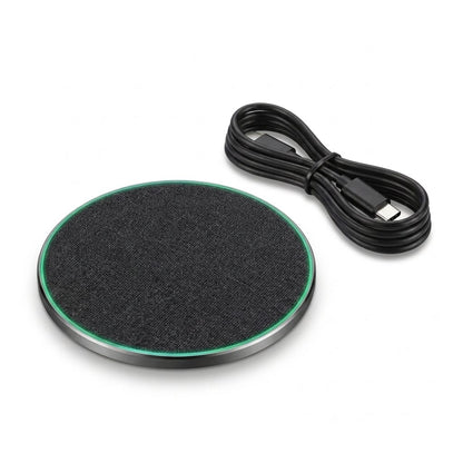 Caricatore wireless Qi 15 W, colore nero