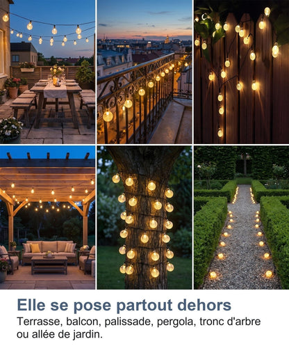 Si mette ovunque all'aperto: terrazza, balcone, staccionata, pergola, tronco d'albero o vialetto