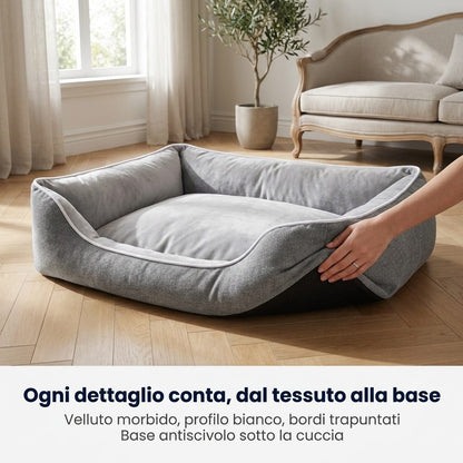 Ogni dettaglio conta, dal tessuto alla base