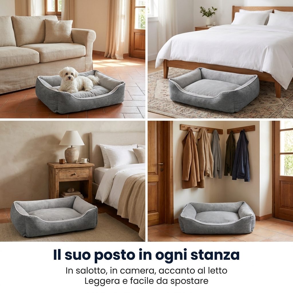 Il suo posto in ogni stanza