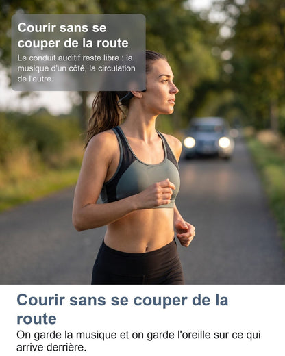 Correre senza isolarsi dalla strada: tieni la musica e tieni l'orecchio su ciò che arriva da dietro