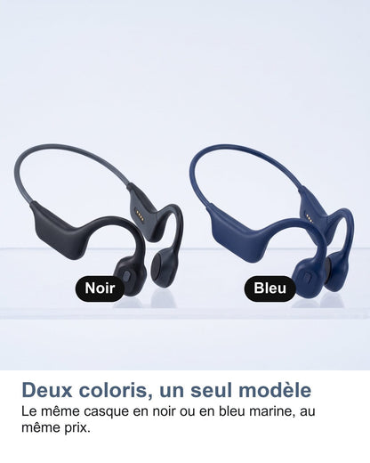 Due colori, un solo modello: le stesse cuffie in nero o in blu navy
