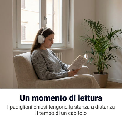 Un momento di lettura: i padiglioni chiusi tengono la stanza a distanza per un capitolo