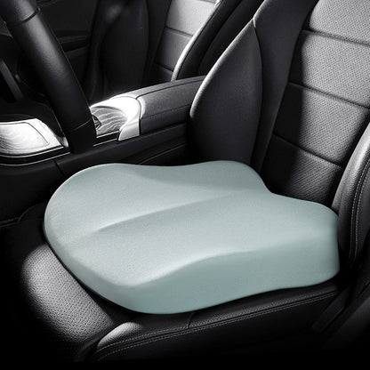Cuscino sedile auto rialzo in memory foam, colore turchese