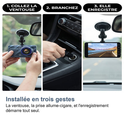 Dash cam installata in tre gesti: la ventosa, la presa accendisigari e la registrazione che parte da sola