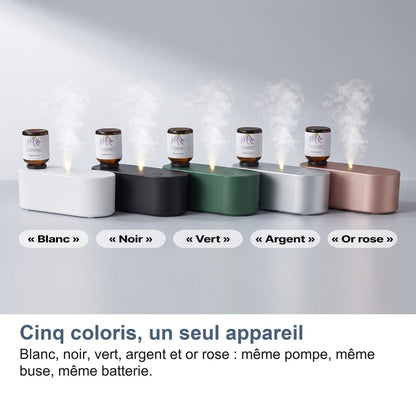 Cinque colori, un solo apparecchio: bianco, nero, verde, argento e oro rosa