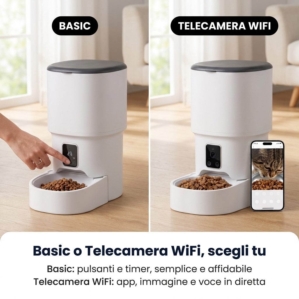 Basic o Telecamera WiFi, scegli tu
