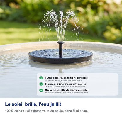 Il sole splende, l'acqua zampilla