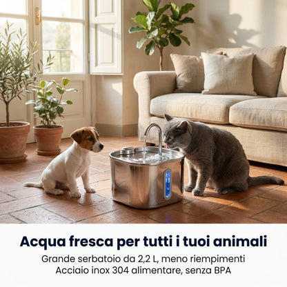 Acqua fresca per tutti i tuoi animali