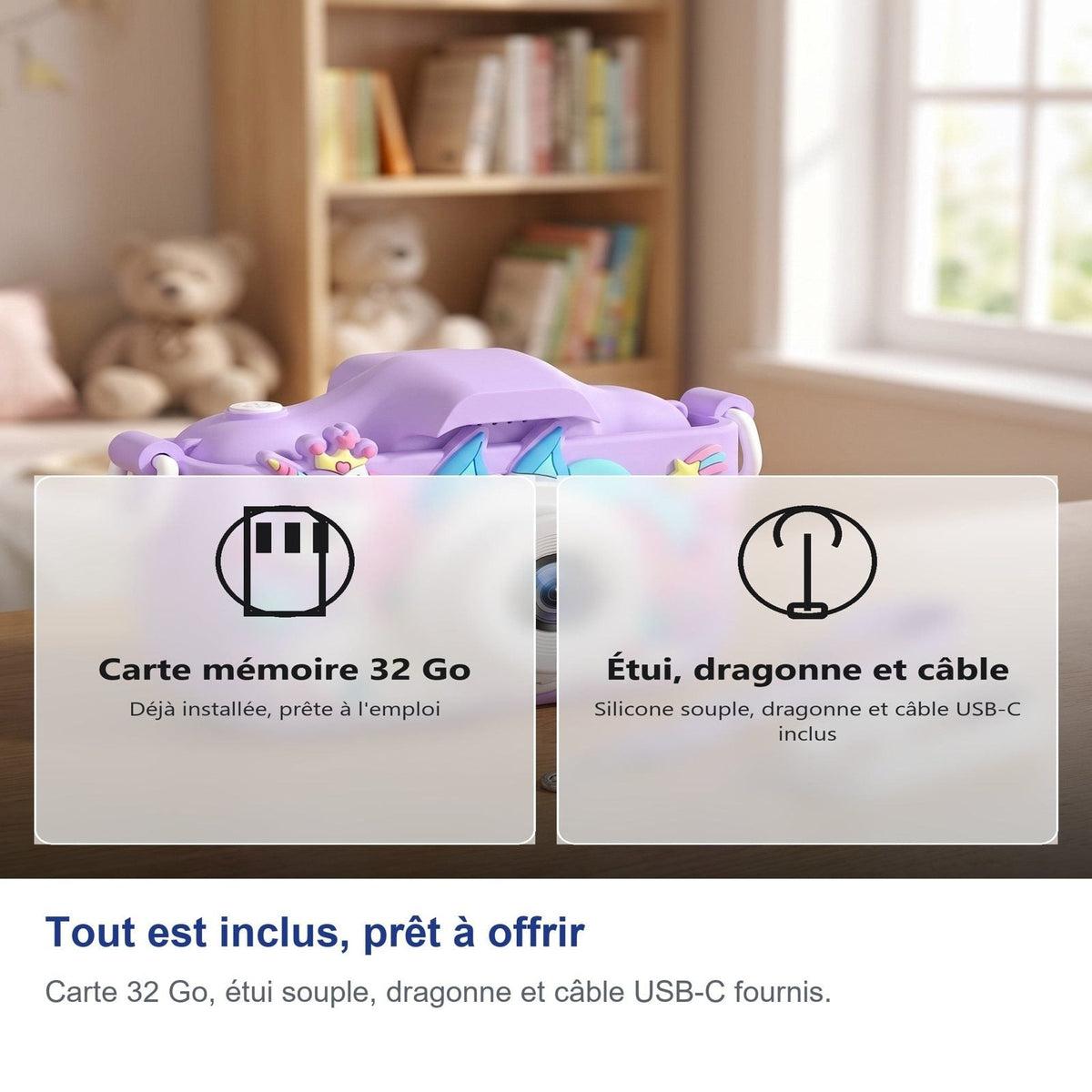 Tutto incluso, pronta da regalare