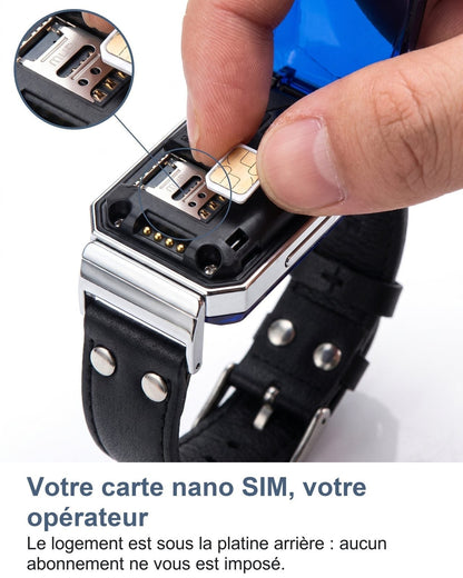 La tua nano SIM, il tuo operatore: l'alloggiamento è sotto la piastra posteriore, nessun abbonamento imposto