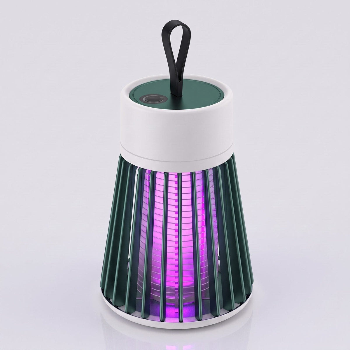 Lampada antizanzare UV ricaricabile, trappola elettrica verde