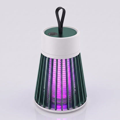 Lampada antizanzare UV ricaricabile, trappola elettrica verde