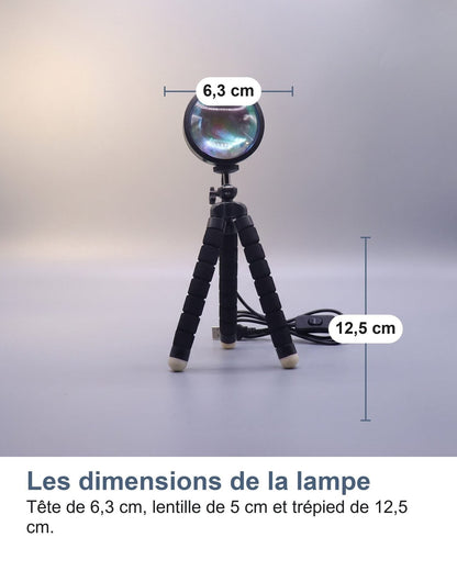 Le dimensioni della lampada