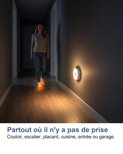 Ovunque non ci sia una presa: corridoio, armadio, cucina, garage