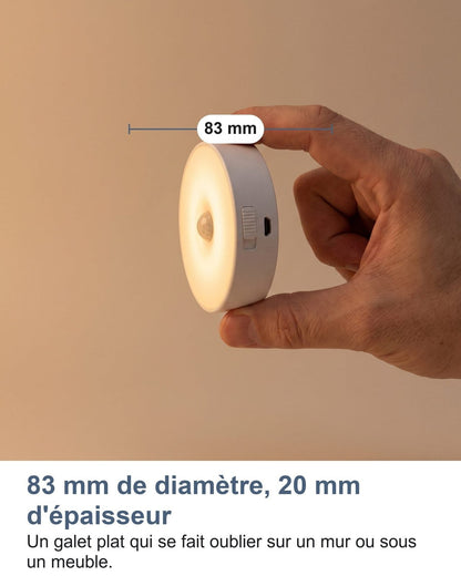 Dimensioni della luce: 83 mm di diametro, 20 mm di spessore