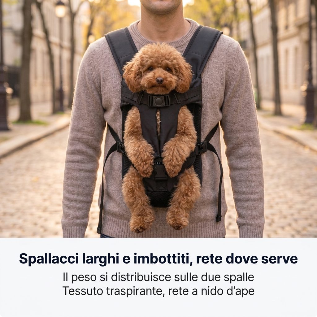 Il comfort di chi porta il marsupio