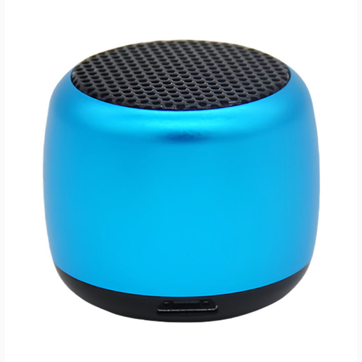 Mini cassa Bluetooth in metallo, abbinamento TWS e chiamate in vivavoce, colore blu