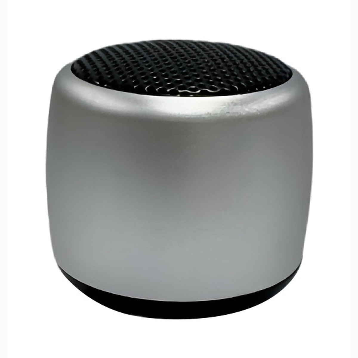 Mini cassa Bluetooth in metallo, abbinamento TWS e chiamate in vivavoce, colore grigio argento