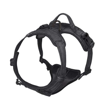 Pettorina cane antitiro regolabile, colore nero