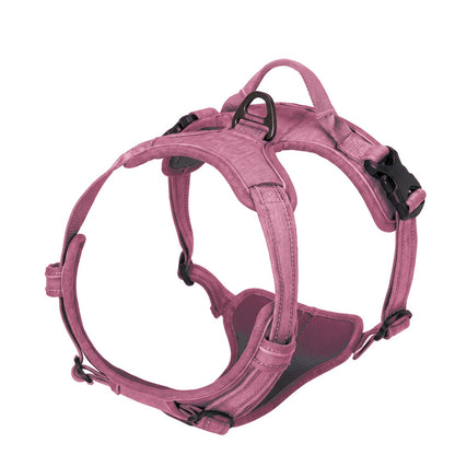 Pettorina cane antitiro regolabile, colore rosa