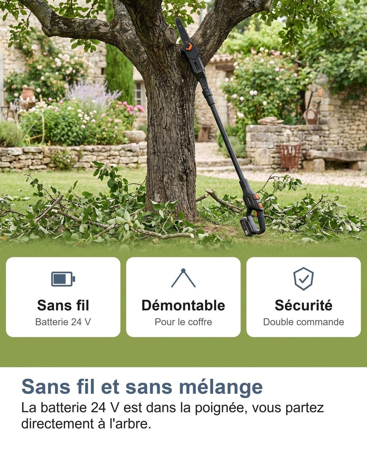 Senza fili e senza miscela