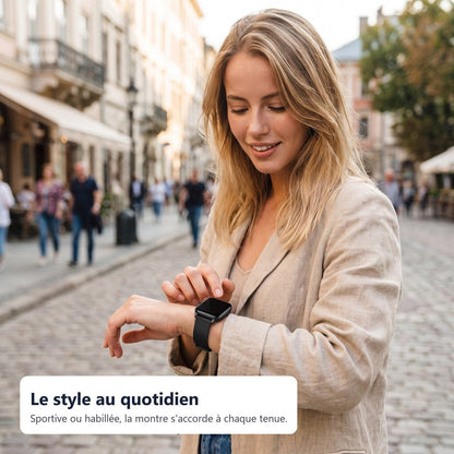 Lo stile di tutti i giorni con lo smartwatch al polso