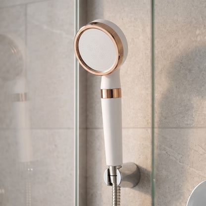 Soffione doccia, finitura Bianco