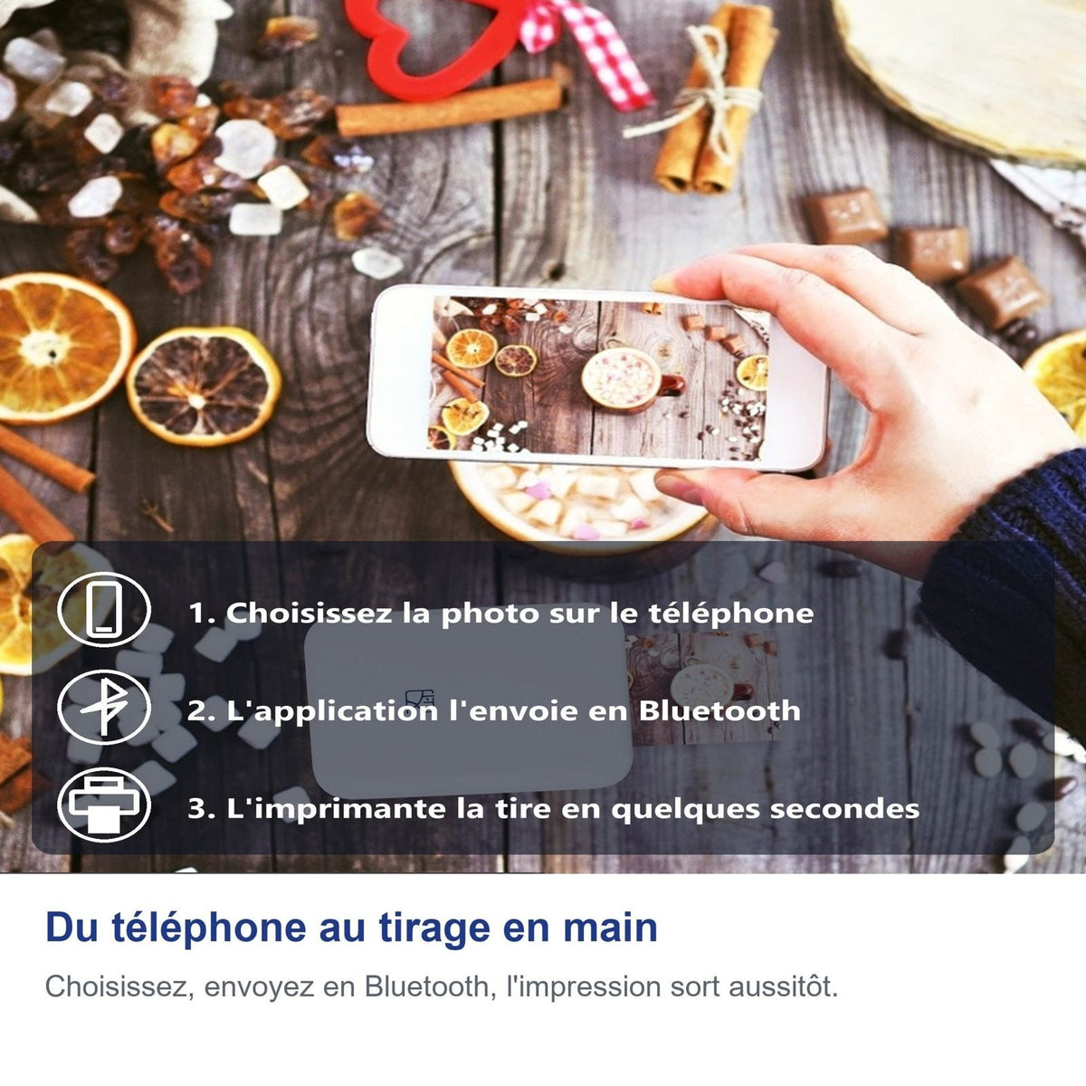 Dal telefono alla stampa in mano