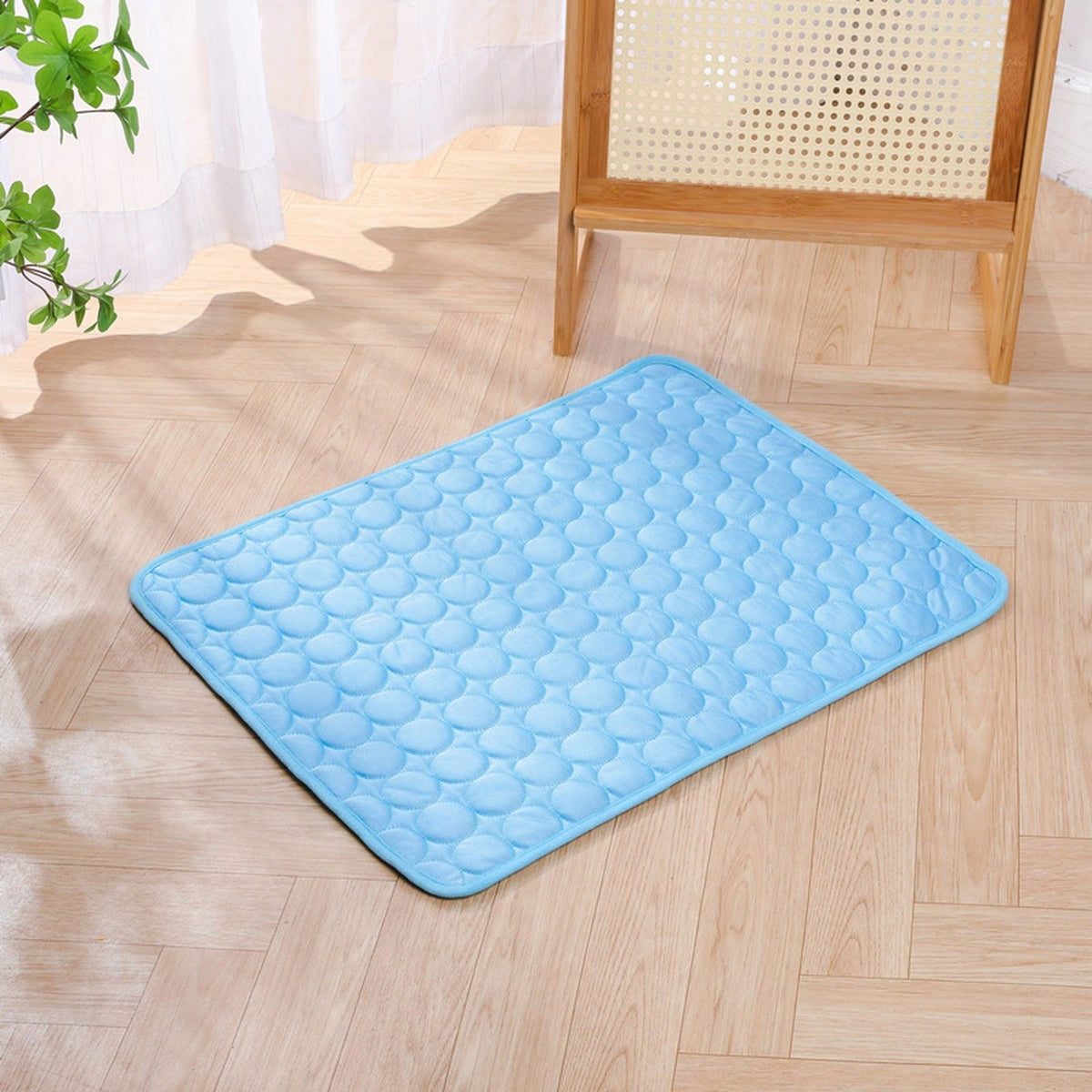 Tappetino rinfrescante per cane e gatto, colore blu