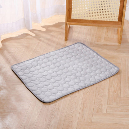 Tappetino rinfrescante per cane e gatto, colore grigio