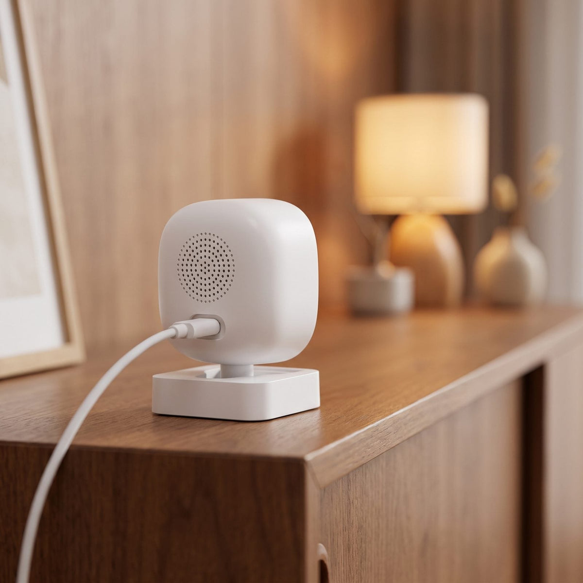 Un altoparlante integrato, ricarica in USB-C