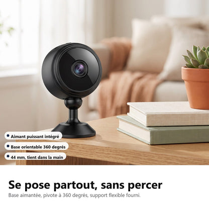 Base magnetica e piedino girevole a 360 gradi