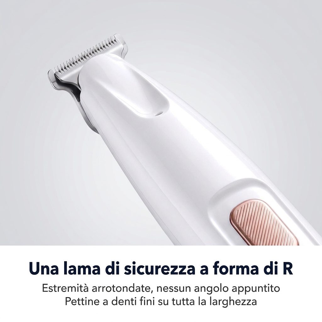 La lama di sicurezza a forma di R della tosatrice per zampe